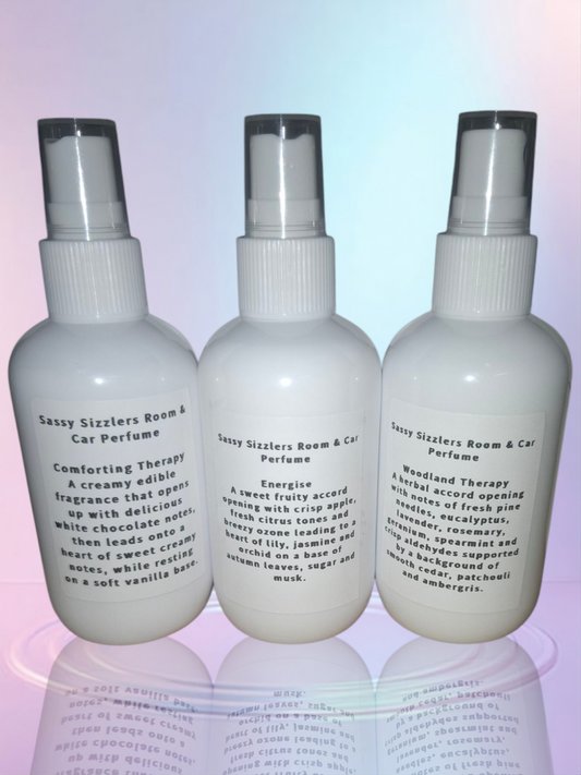 Sassy Sizzlers Super Strength Room & Car Perfume - Your Home & Car Will Smell Absolutely Beautiful With Our Strong,  Deodorising Spritz - 100ml