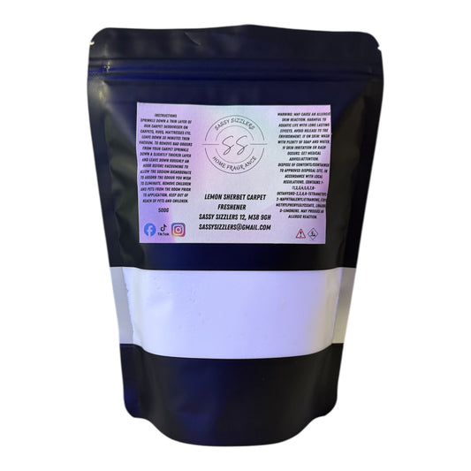 Super Strength Non Toxic Carpet/Rug/Mattress Freshener - Natural Deodoriser 500g