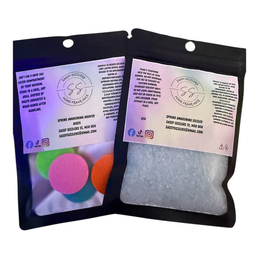 The Best Home Fragrance Duo - Pack Of 4 Hoover Discs With Matching Fragrance Sizzler